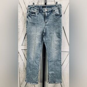 Stylish Gray Women's Skinny Jeans